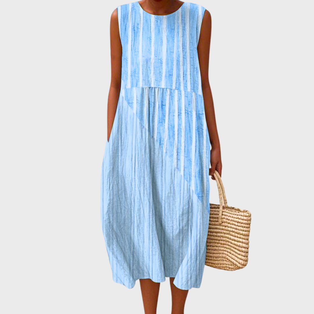 Women's Comfortable Dress with Flowing Relaxed Fit for Everyday Wear