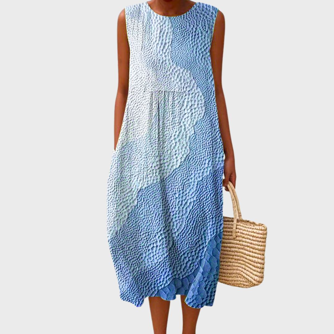 Women's Comfortable Dress with Flowing Relaxed Fit for Everyday Wear
