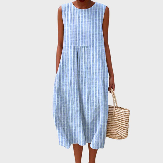 Women's Comfortable Dress with Flowing Relaxed Fit for Everyday Wear