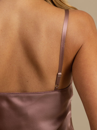 Pure Silk Strap Short Nightdress
