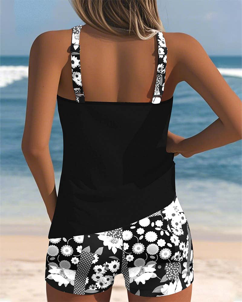 Marcella | Trendy Printed Swimsuit Set