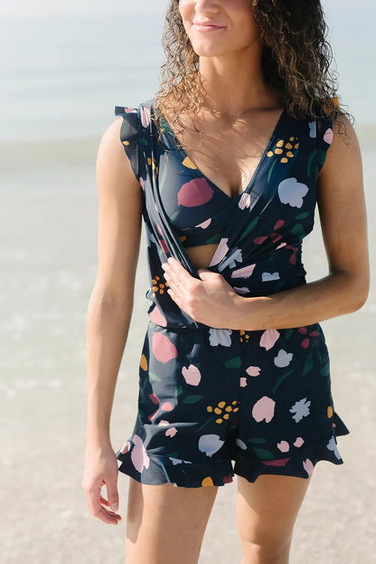 Swim Romper With Tummy Coverage