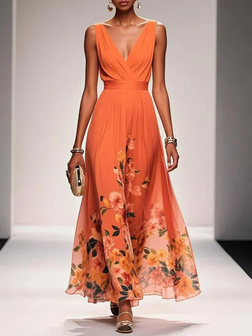 Isabella | Women's Floral Print Wedding Guest Dress