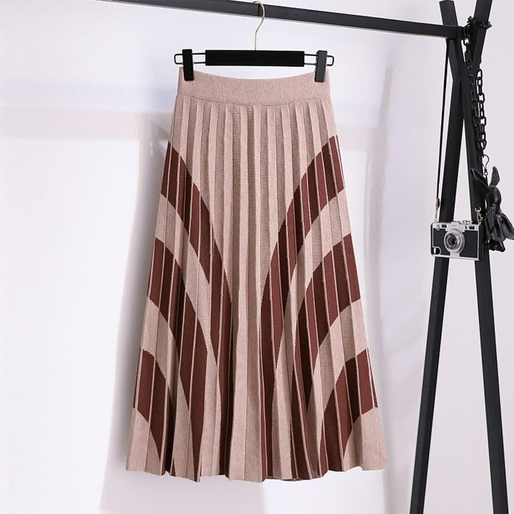 Airy Summer Skirt With Unique Print