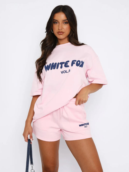 Relaxed-Fit Co-Ord Set with T-Shirt and Shorts