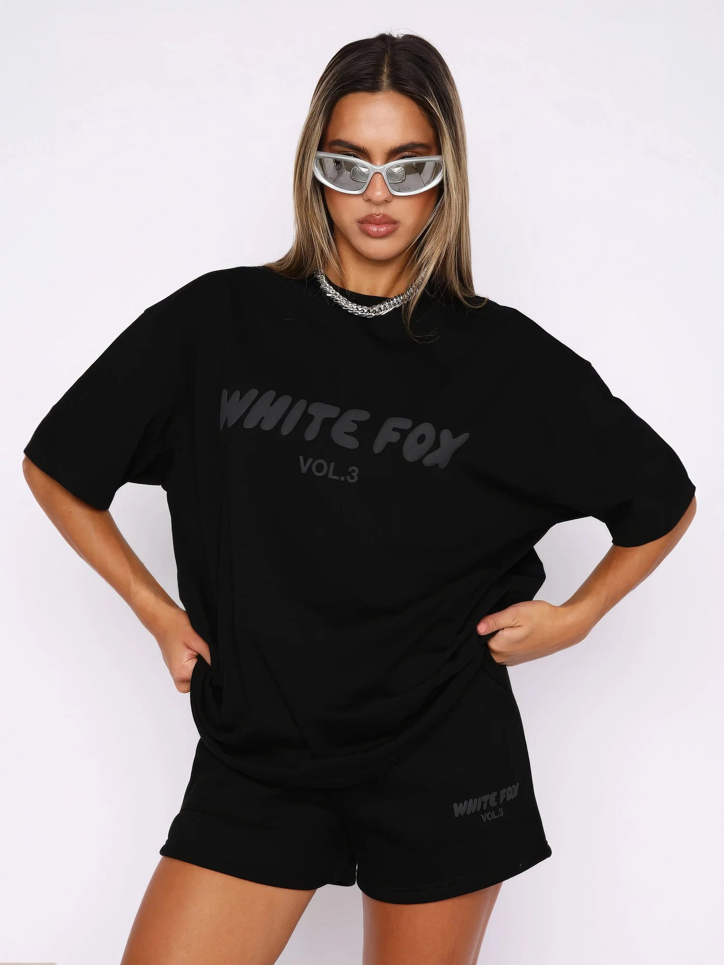 Relaxed-Fit Co-Ord Set with T-Shirt and Shorts