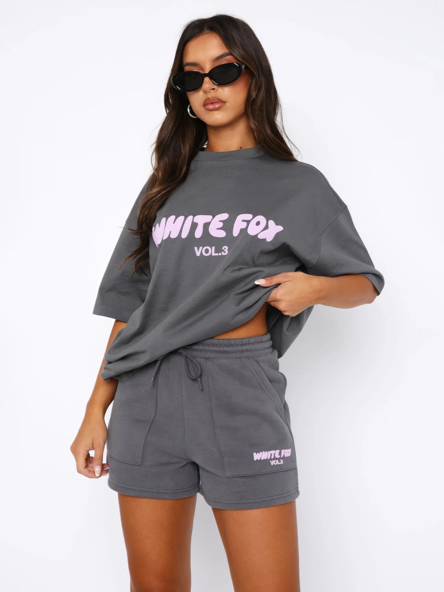 Relaxed-Fit Co-Ord Set with T-Shirt and Shorts