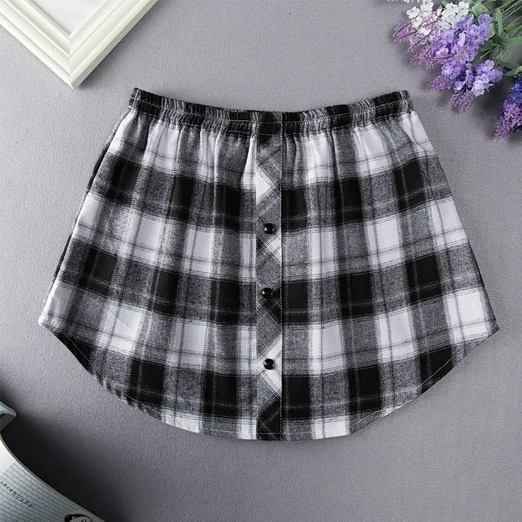 Women's Flowing Skirt With Elastic Waistband