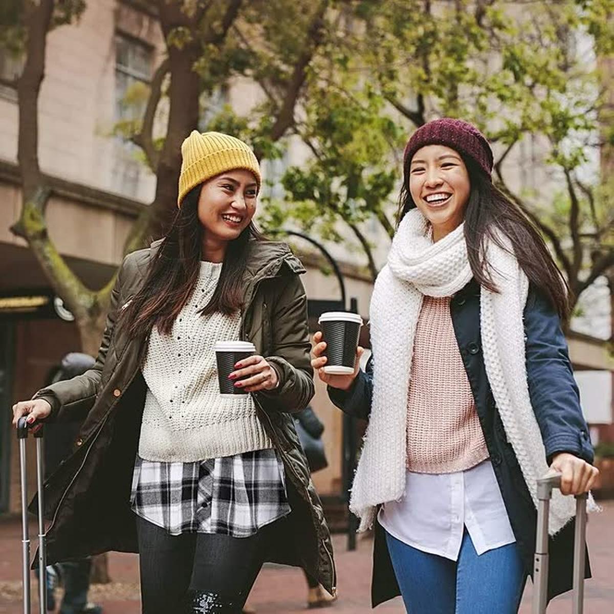 Women's Flowing Skirt With Elastic Waistband