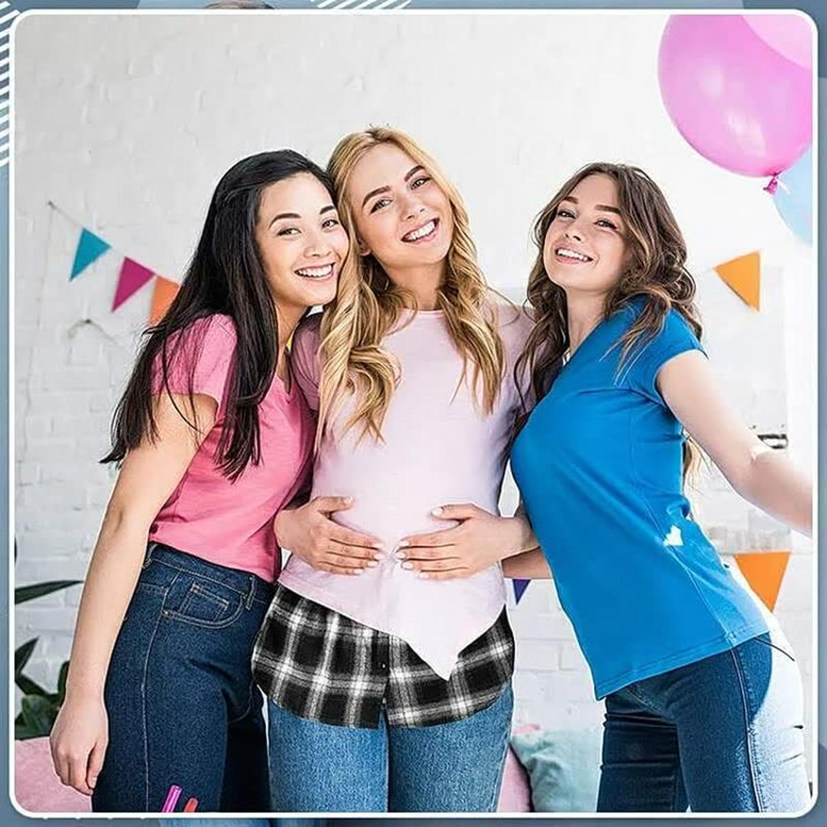 Women's Flowing Skirt With Elastic Waistband