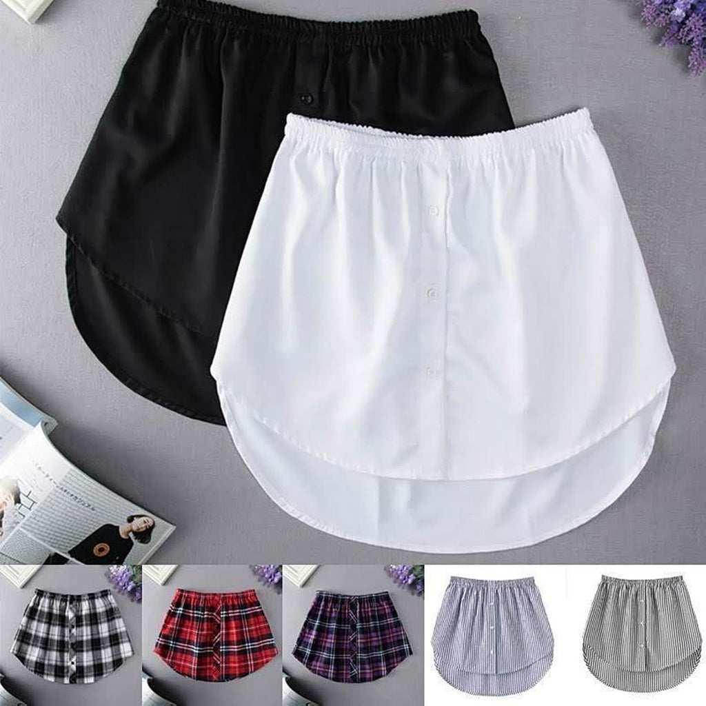 Women's Flowing Skirt With Elastic Waistband