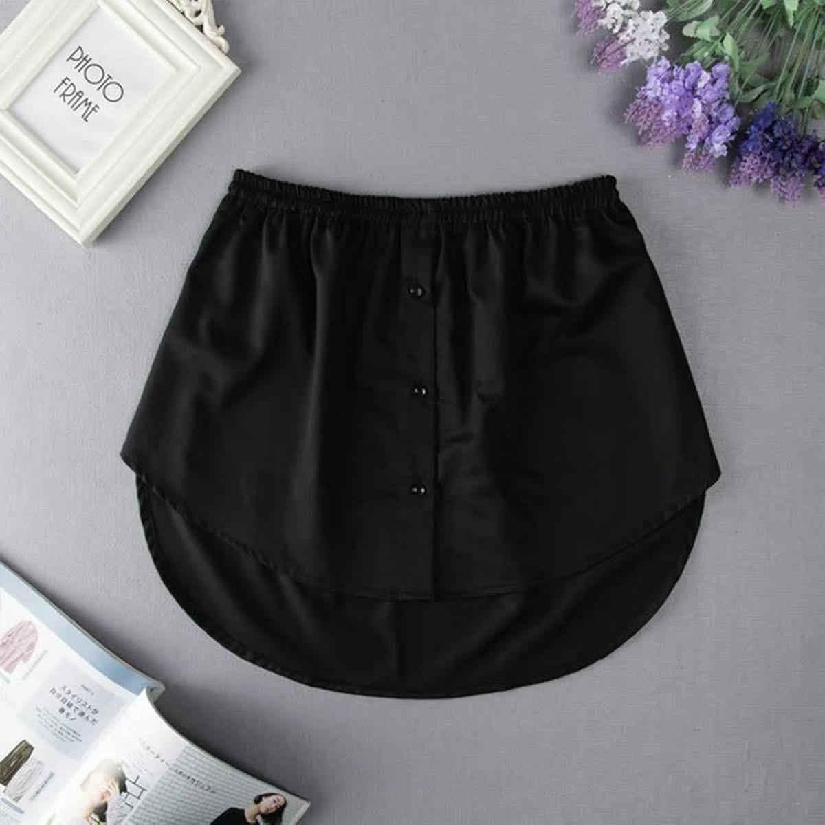 Women's Flowing Skirt With Elastic Waistband