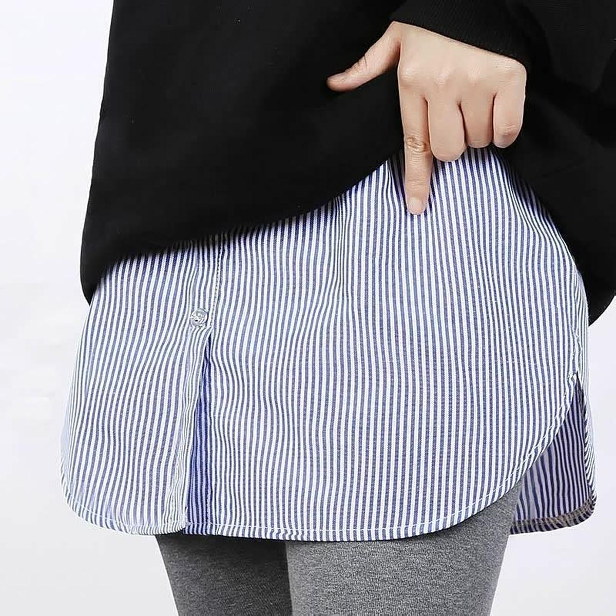 Women's Flowing Skirt With Elastic Waistband