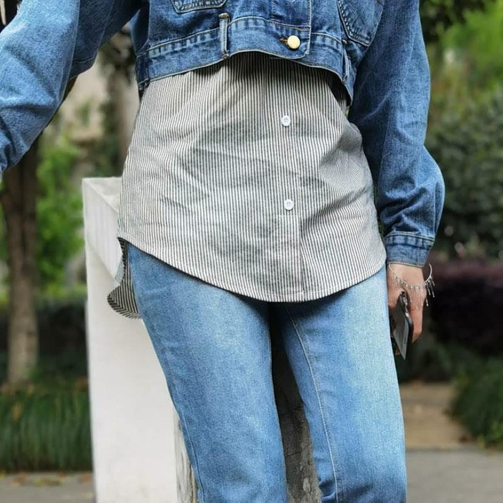 Women's Flowing Skirt With Elastic Waistband